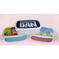 Sublimation Plastic Lunch Box With Premium Metal Insert