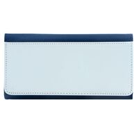 PU Leather Purse [Colour: Blue]