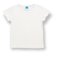 Sublimation Polyester T-Shirt White Kids